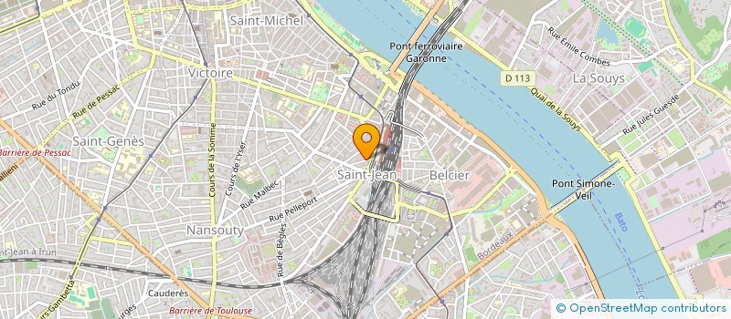 localisation de l'entreprise OCULOPLASTIC CLINIC  BORDEAUX