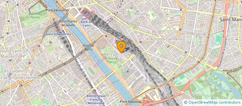 localisation de l'entreprise OCULUS  PARIS