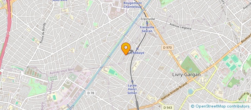 localisation de l'entreprise OCV TUYAUTERIE à AULNAY-SOUS-BOIS