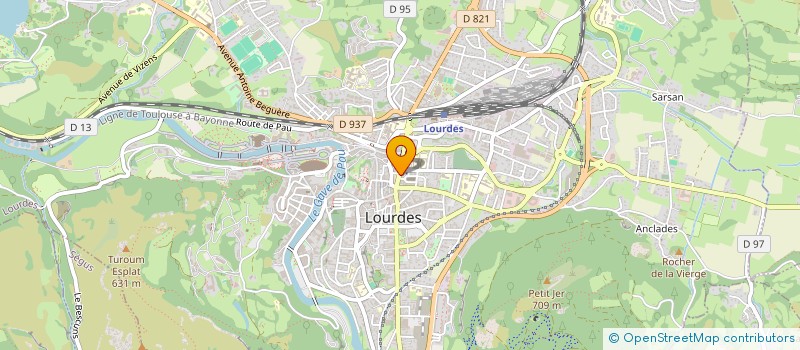 localisation de l'entreprise OCXO à LOURDES