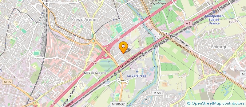 localisation de l'entreprise OCXY' RAP ET COMEDIE à LATTES