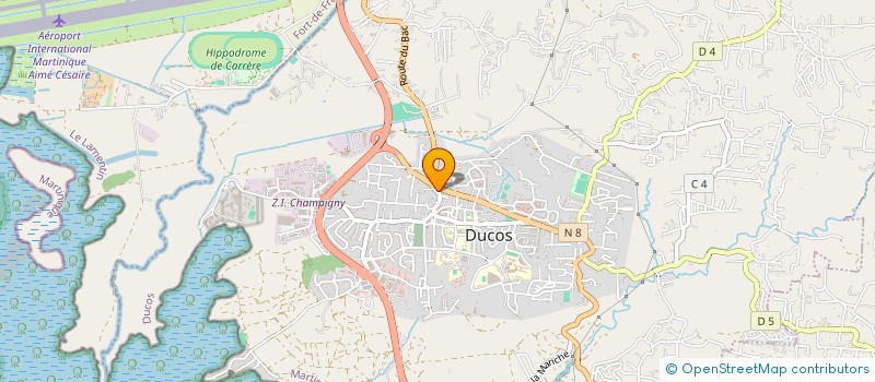 localisation de l'entreprise OCYA  DUCOS