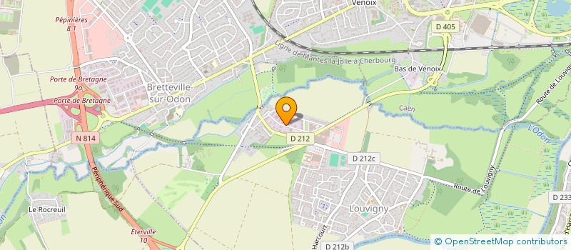 localisation de l'entreprise OCYDIS  LOUVIGNY