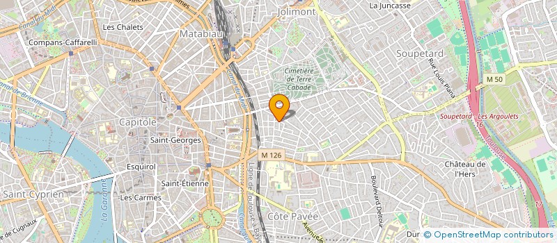 localisation de l'entreprise OCYRMEGUI  TOULOUSE