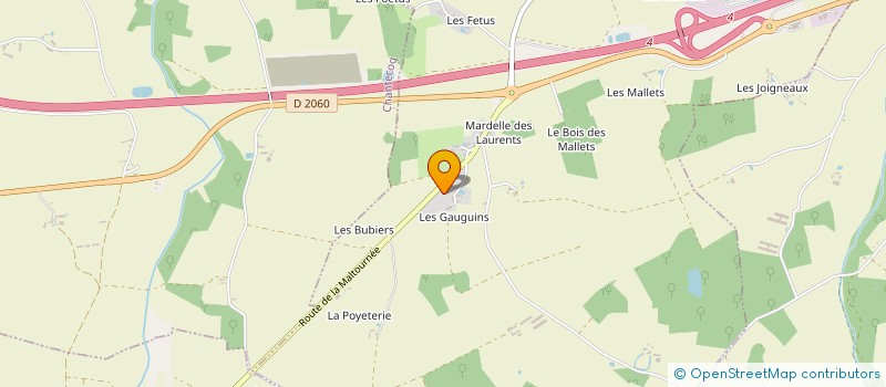 localisation de l'entreprise OD & B à SAINT-HILAIRE-LES-ANDRESIS