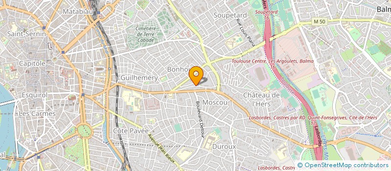 localisation de l'entreprise OD DESIGN à TOULOUSE