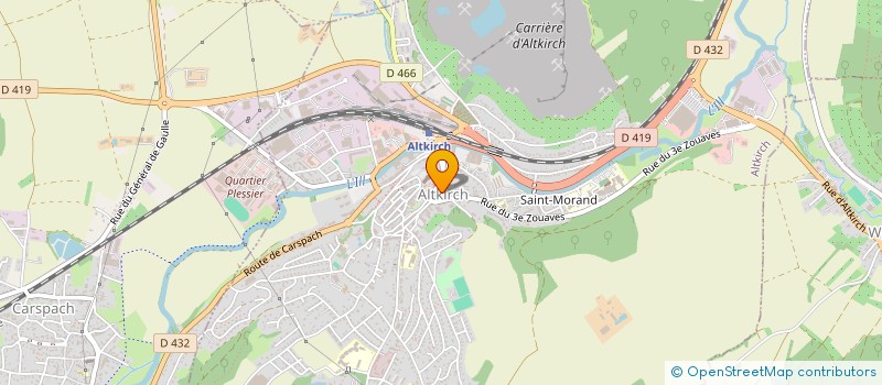 localisation de l'entreprise OD-ERDENE SUSHI  HOCHSTATT