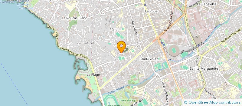localisation de l'entreprise OD EVENTS SAS à MARSEILLE 8EME