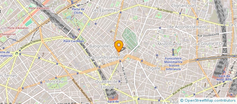 localisation de l'entreprise OD IMMOBILIER  PARIS