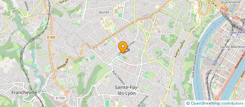 localisation de l'entreprise OD INITIATIVES à SAINTE-FOY-LES-LYON
