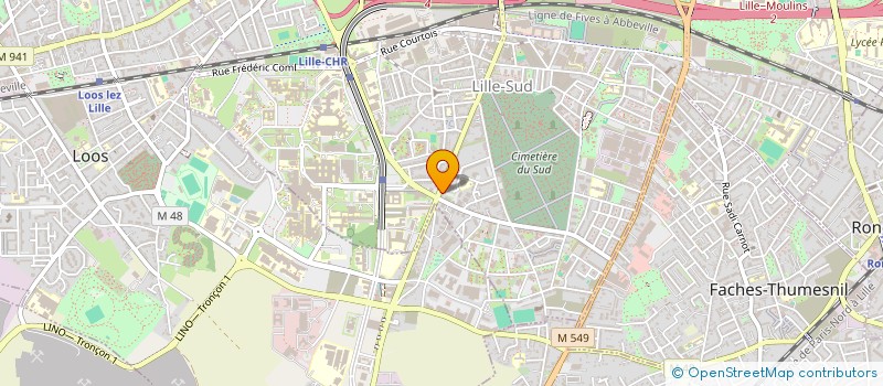 localisation de l'entreprise OD-IT CONSULTING SYSTEM GRAND LILLE à LILLE