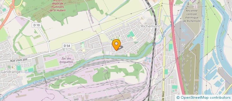 localisation de l'entreprise OD'JIMMO  RICHEMONT