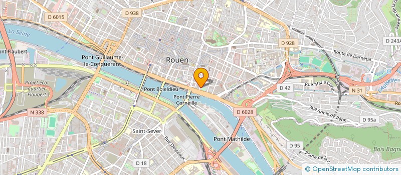 localisation de l'entreprise OD TRANSPORT  ROUEN