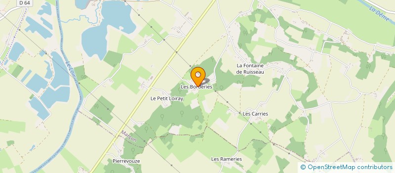 localisation de l'entreprise OD3A à MARCON