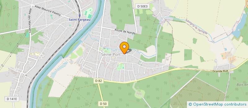 localisation de l'entreprise ODA  SEINE-PORT