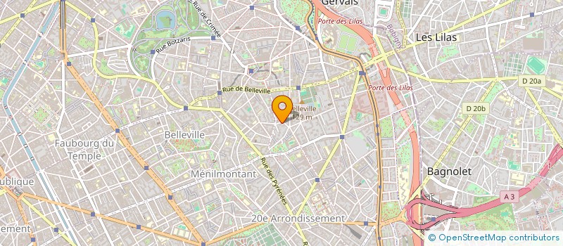 localisation de l'entreprise ODA  PARIS