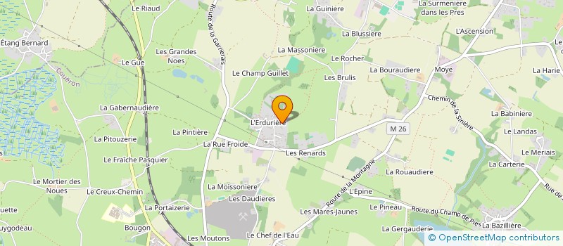 localisation de l'entreprise ODA GROUPE à COUERON