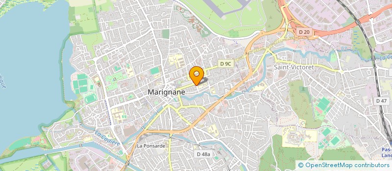 localisation de l'entreprise ODABAS  MARIGNANE