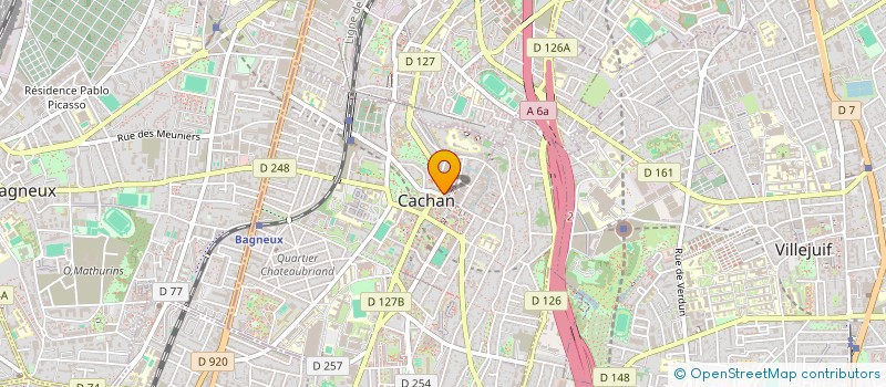 localisation de l'entreprise ODAS'YEU  CACHAN