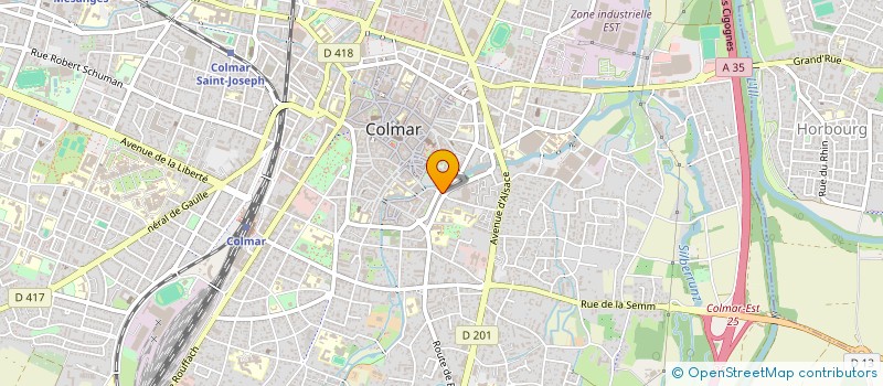 localisation de l'entreprise ODAY MARKET  COLMAR