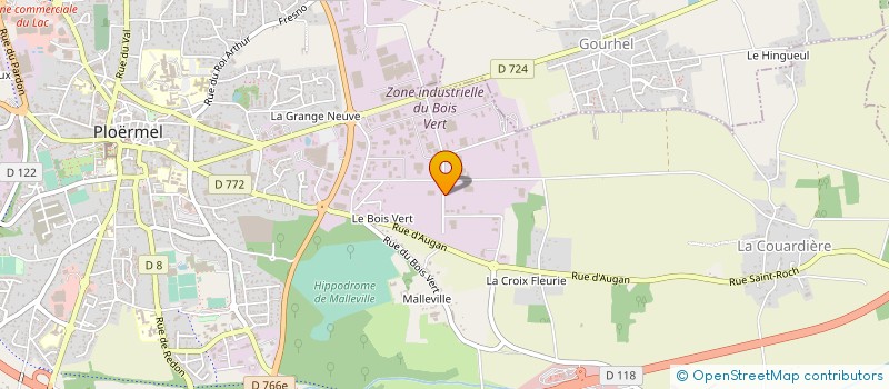 localisation de l'entreprise ODC INDUSTRIES  PLOERMEL