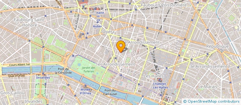 localisation de l'entreprise ODC - OPERA MAINTENON à PARIS