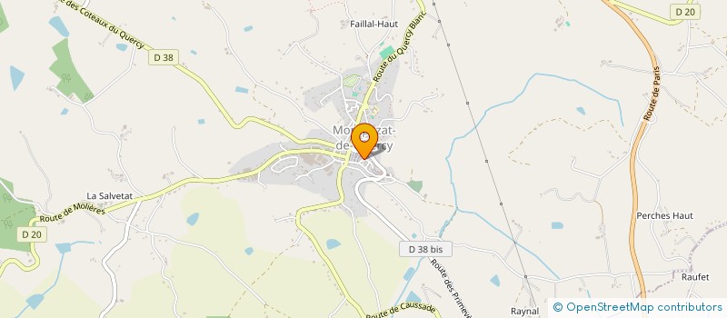 localisation de l'entreprise ODCS  MONTPEZAT-DE-QUERCY