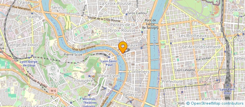 localisation de l'entreprise ODD ETTE à LYON