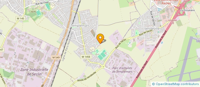 localisation de l'entreprise ODDBOD  TEMPLEMARS