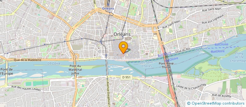localisation de l'entreprise ODDC  ORLEANS