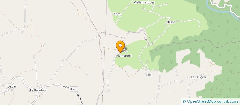 localisation de l'entreprise ODDIRIS à JOURSAC