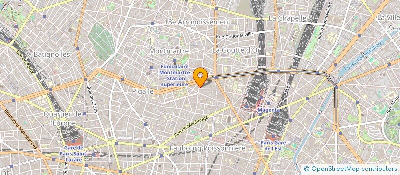 localisation de l'entreprise ODDS  PARIS