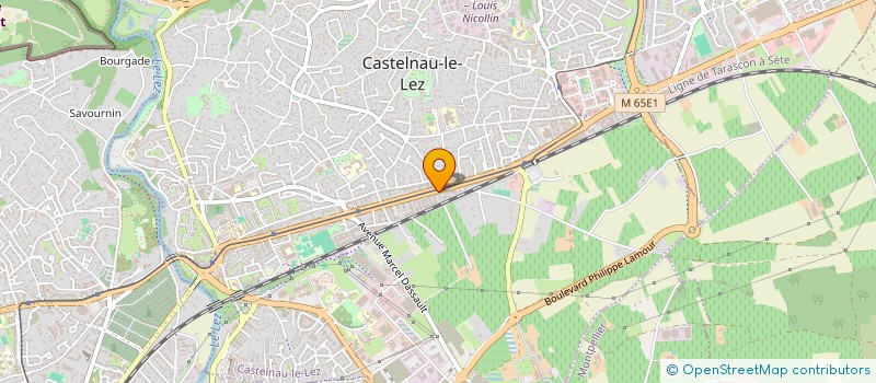 localisation de l'entreprise ODE à CASTELNAU-LE-LEZ