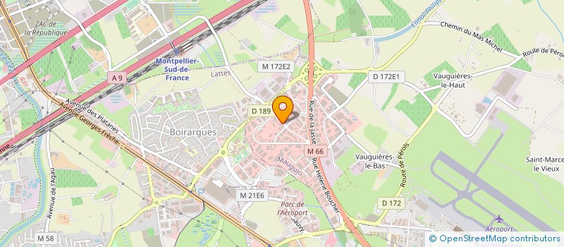 localisation de l'entreprise ODEA à MAUGUIO