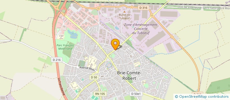 localisation de l'entreprise ODEA  SERVON