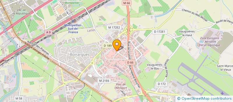 localisation de l'entreprise ODEA PARTNERS  MAUGUIO