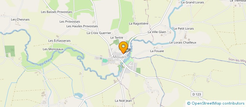 localisation de l'entreprise ODEA SERVICES  MOUAIS
