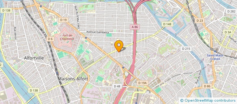 localisation de l'entreprise ODELA INC  MAISONS-ALFORT