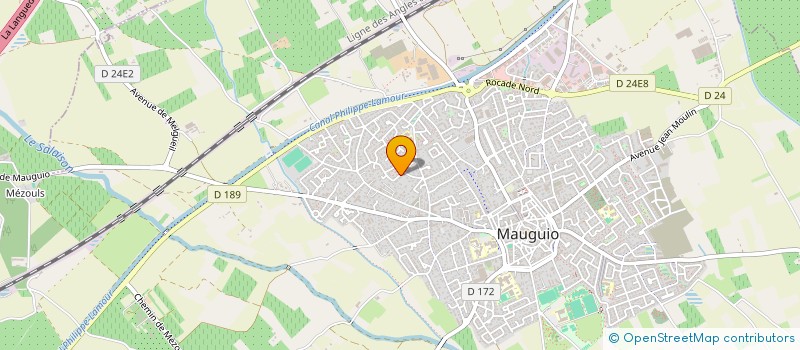 localisation de l'entreprise ODELALI GROUPE  MAUGUIO