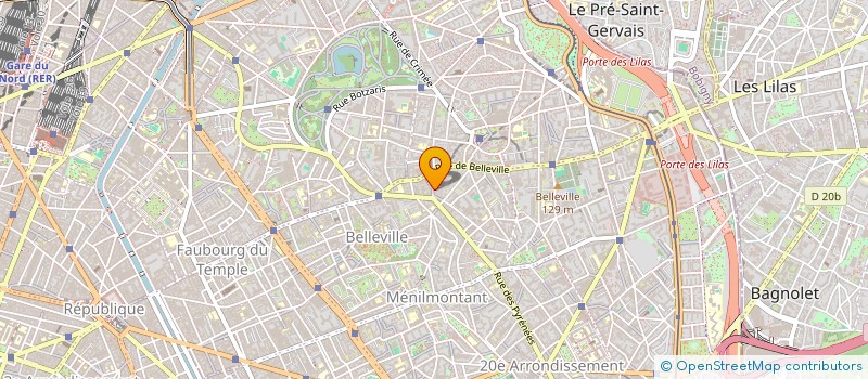 localisation de l'entreprise ODELIA  PARIS