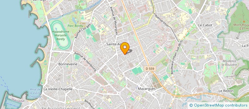 localisation de l'entreprise ODELIA J5 à MARSEILLE