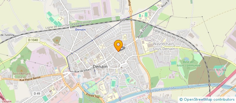 localisation de l'entreprise ODELICE à DENAIN