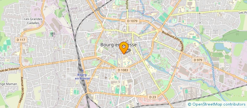 localisation de l'entreprise ODELICE  BOURG-EN-BRESSE