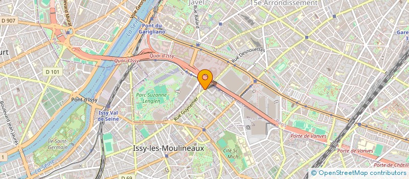 localisation de l'entreprise ODELICES à ISSY-LES-MOULINEAUX