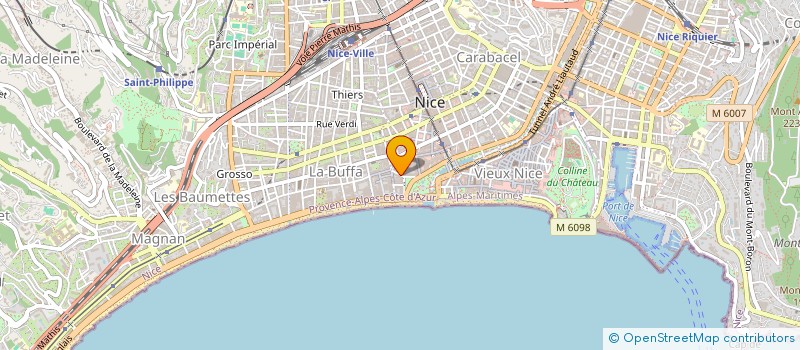 localisation de l'entreprise ODELSACHS à NICE