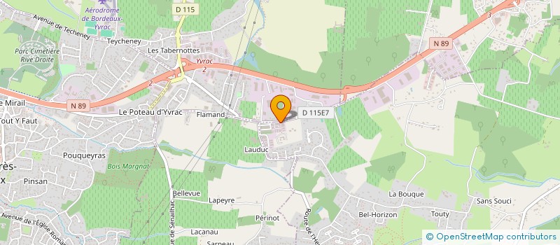 localisation de l'entreprise ODEMAIN  POMPIGNAC