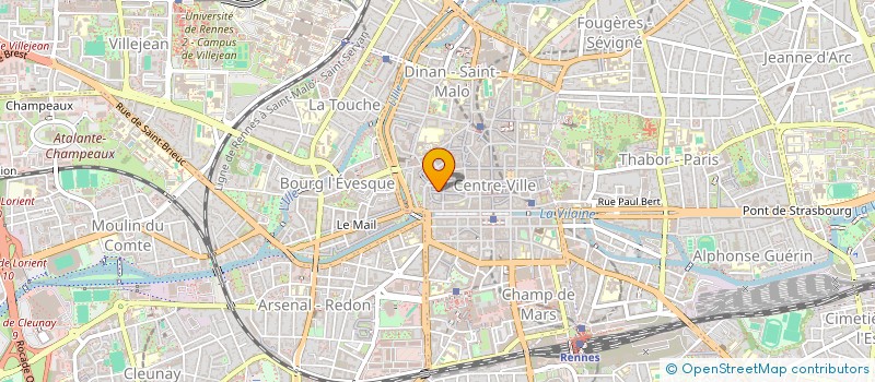 localisation de l'entreprise ODENTH à RENNES