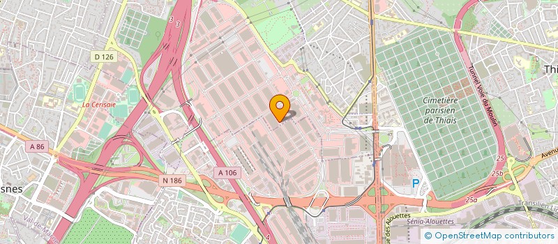 localisation de l'entreprise ODEON SAS  RUNGIS