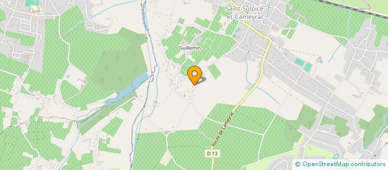 localisation de l'entreprise ODESSA  SAINT-SULPICE-ET-CAMEYRAC