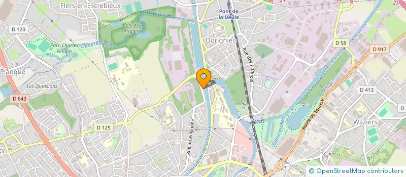 localisation de l'entreprise ODESSA  DOUAI